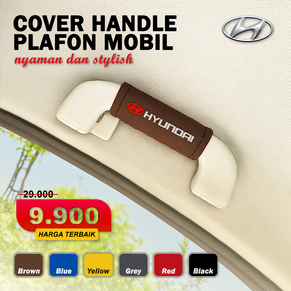 Cover Handle Plafon Hyundai Aksesoris Mobil Sarung Pelindung Pegangan Tangan Stargazer Timor Datsun