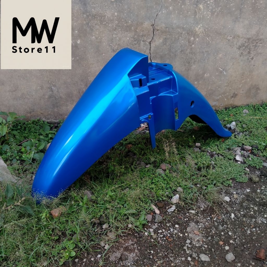 SPAKBOR DEPAN SUPRA X LAMA SUPRA FIT LAMA BIRU