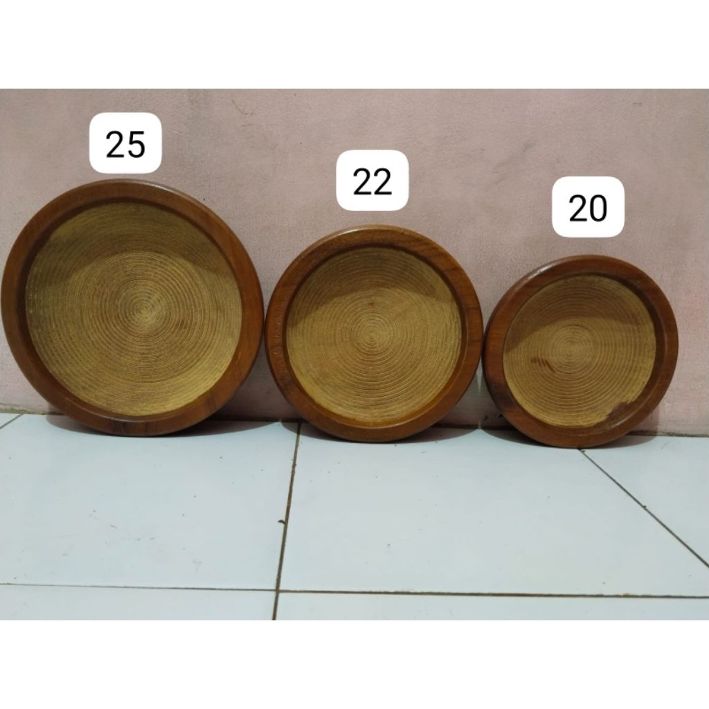 Cobek kayu ulin / cobek asli kayu ulin kalimantan