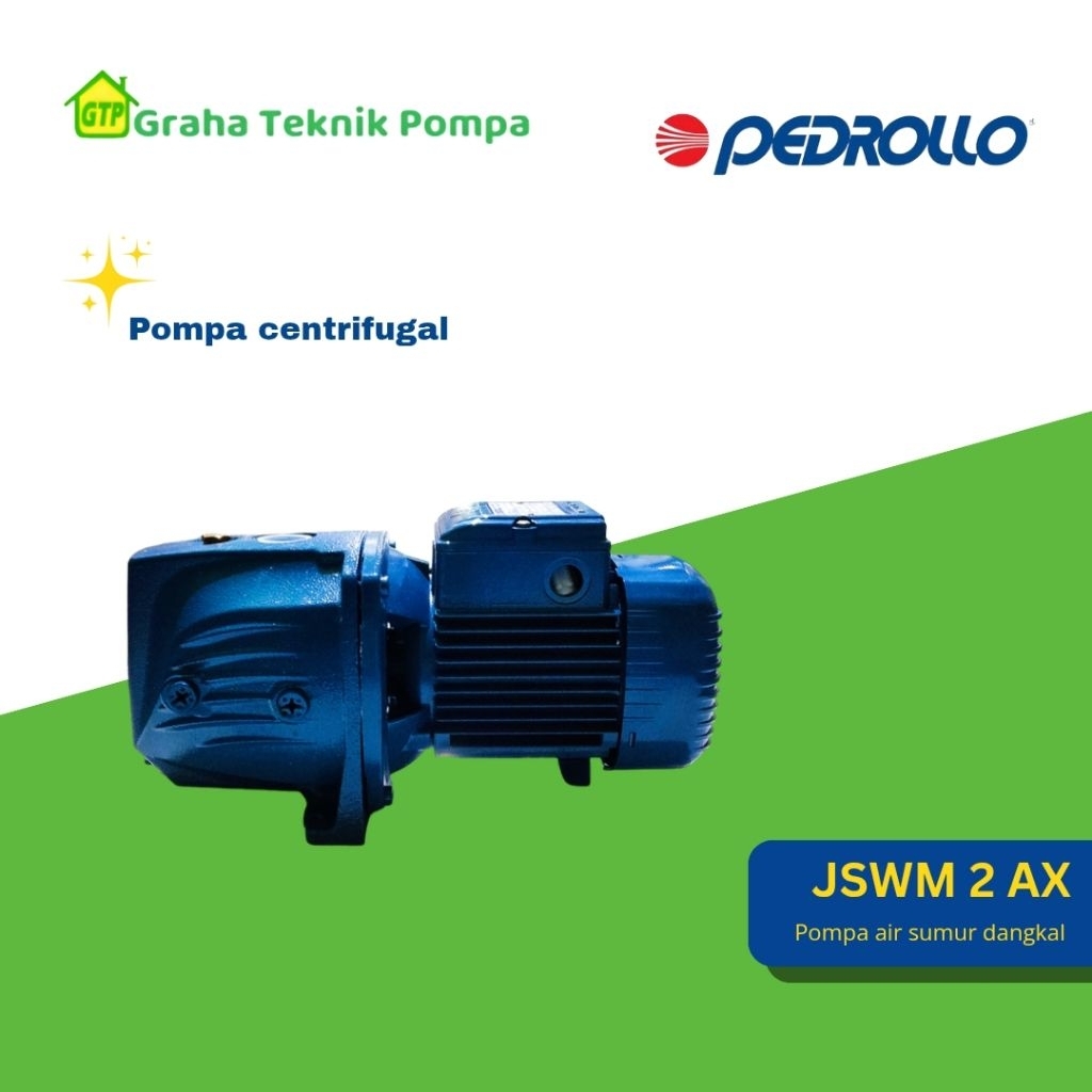 Pompa Pedrollo JSWM 2 AX Pompa air sumur dangkal