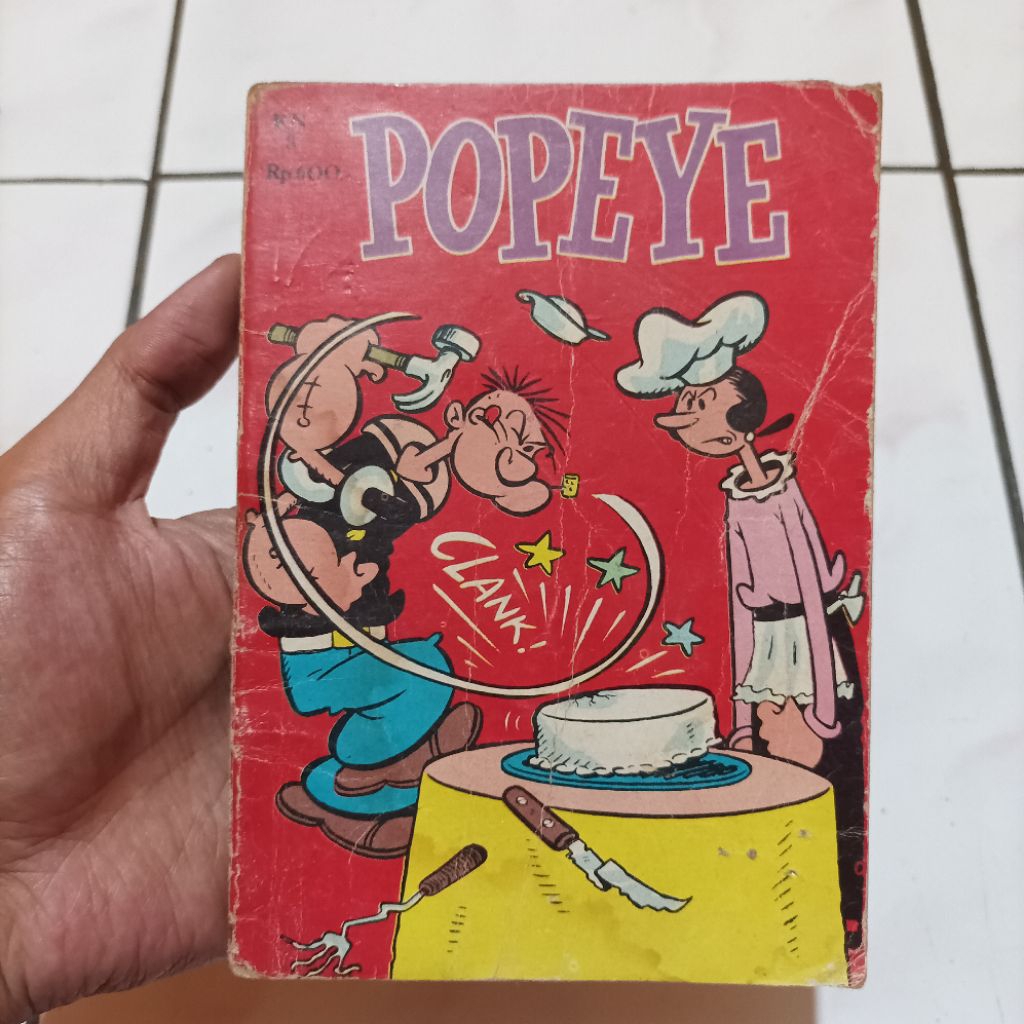 Vintage Original Komik Popeye