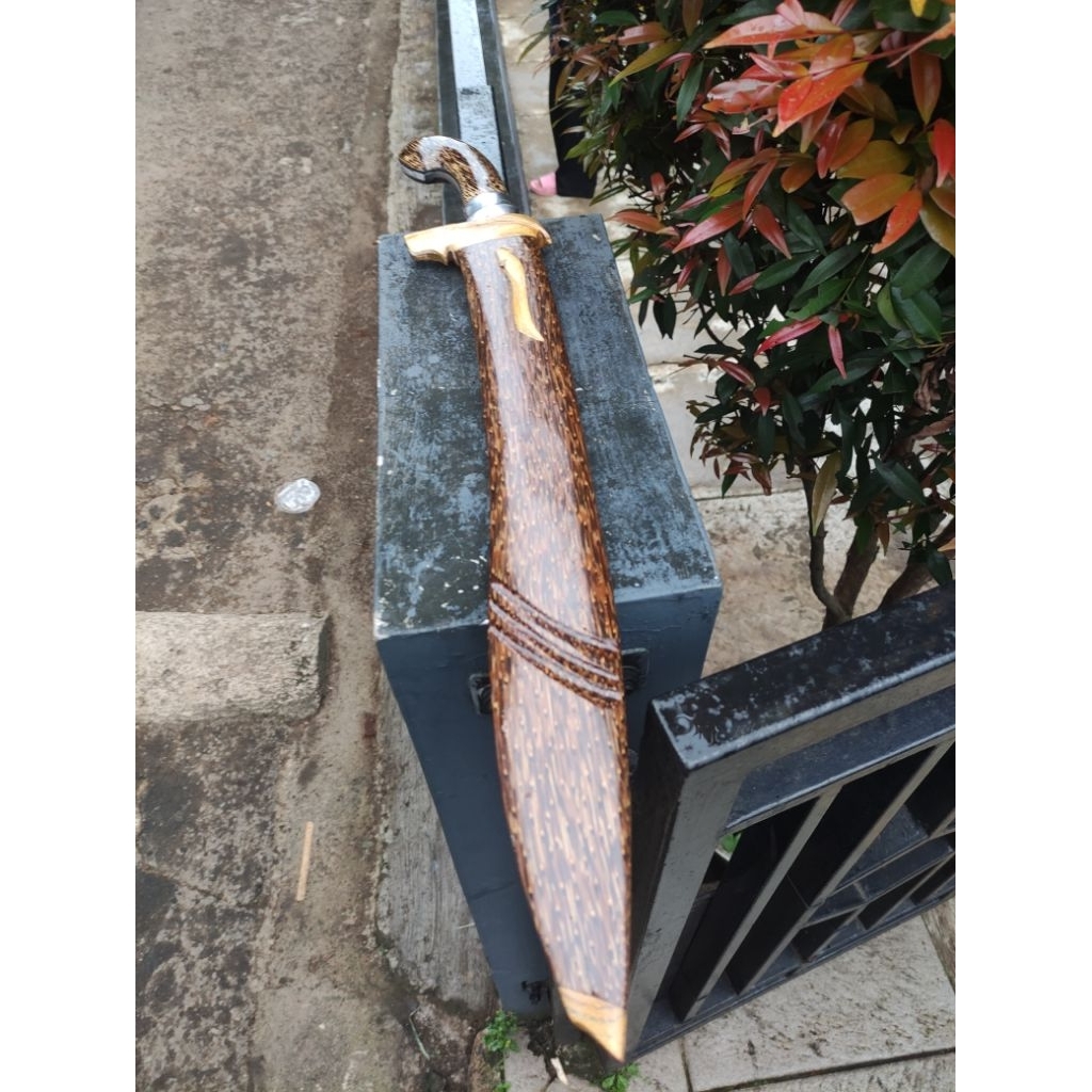 golok sembelih dural panjang GOLOK PEMOTONG