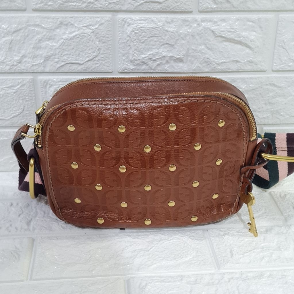 Tas Fossil Sling Bag Wanita Original