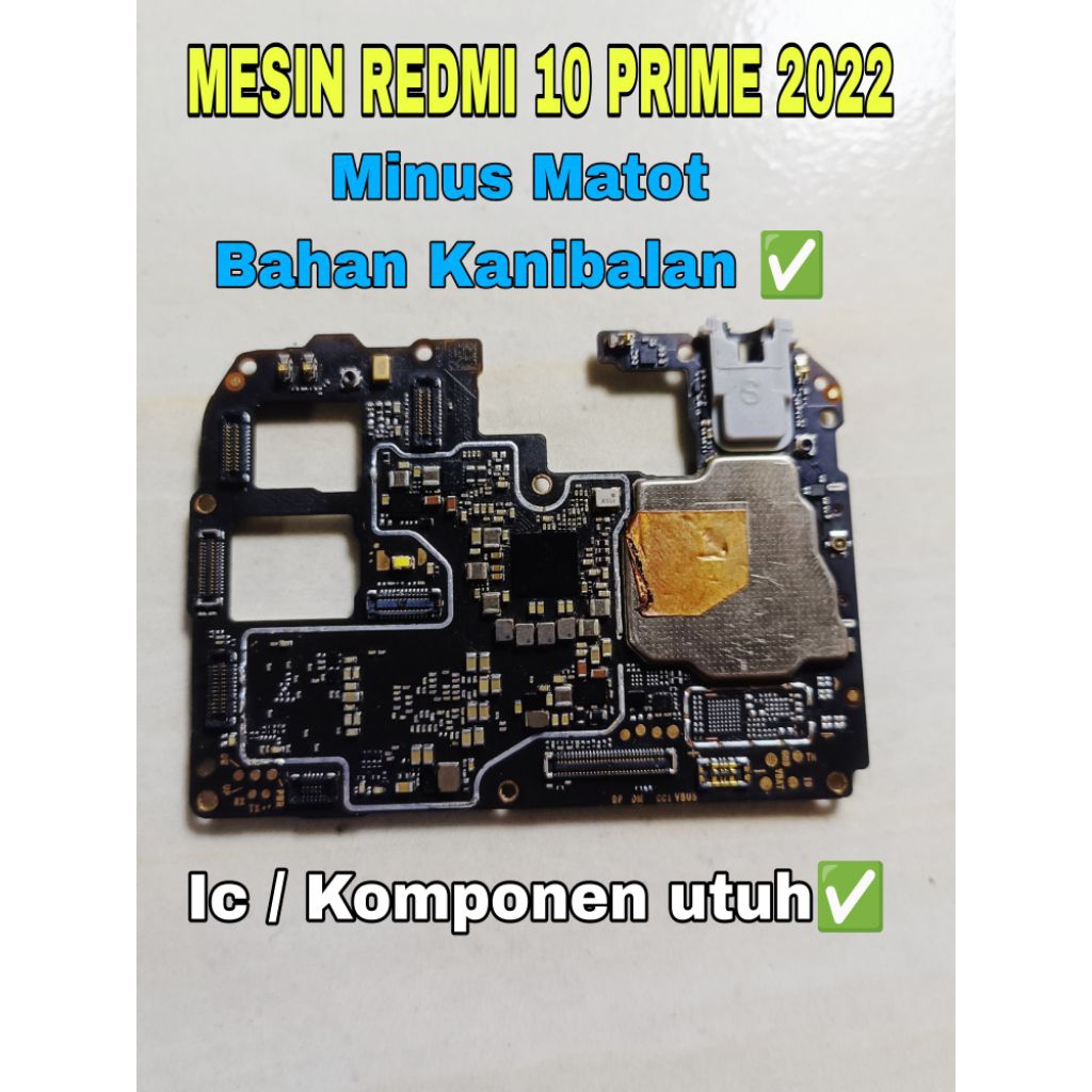 MESIN REDMI 10 PRIME 2022 128GB MATOT
