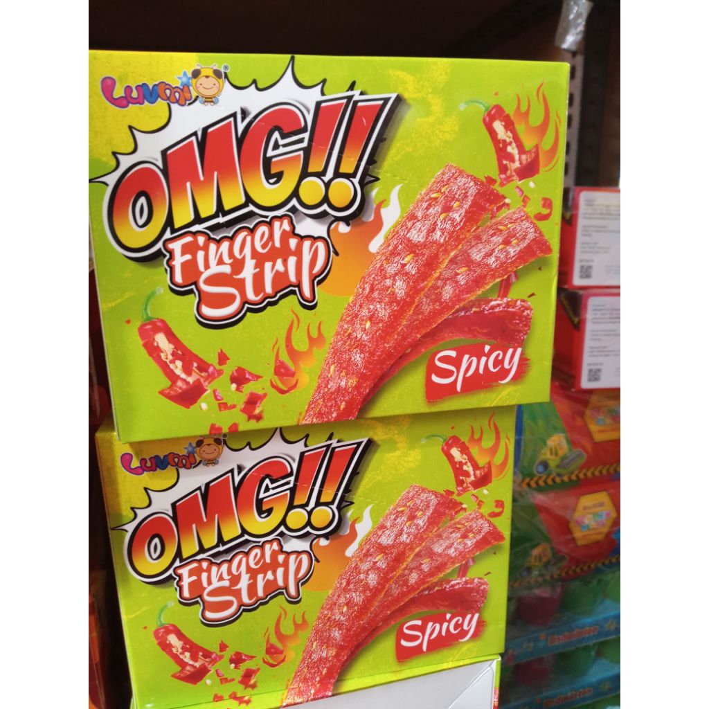 OMG FINGER STRIP LATIAO HALAL 1 Box isi 30