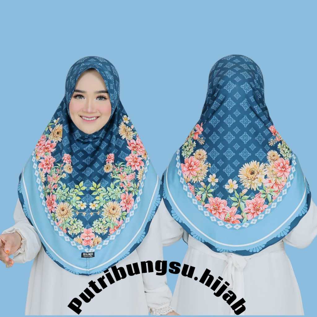 PUTRIBUNGSU.HIJAB INSTAN SUBLIM motif batik premium krudung bergo pett