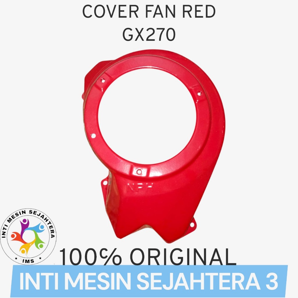 GX270 Cover Fan Red Mesin Penggerak GX270 MOTORO ORIGINAL ASLI