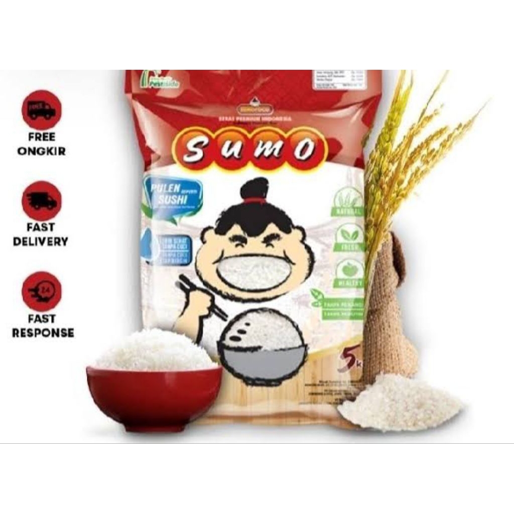Sumo beras 5kg ( merah )