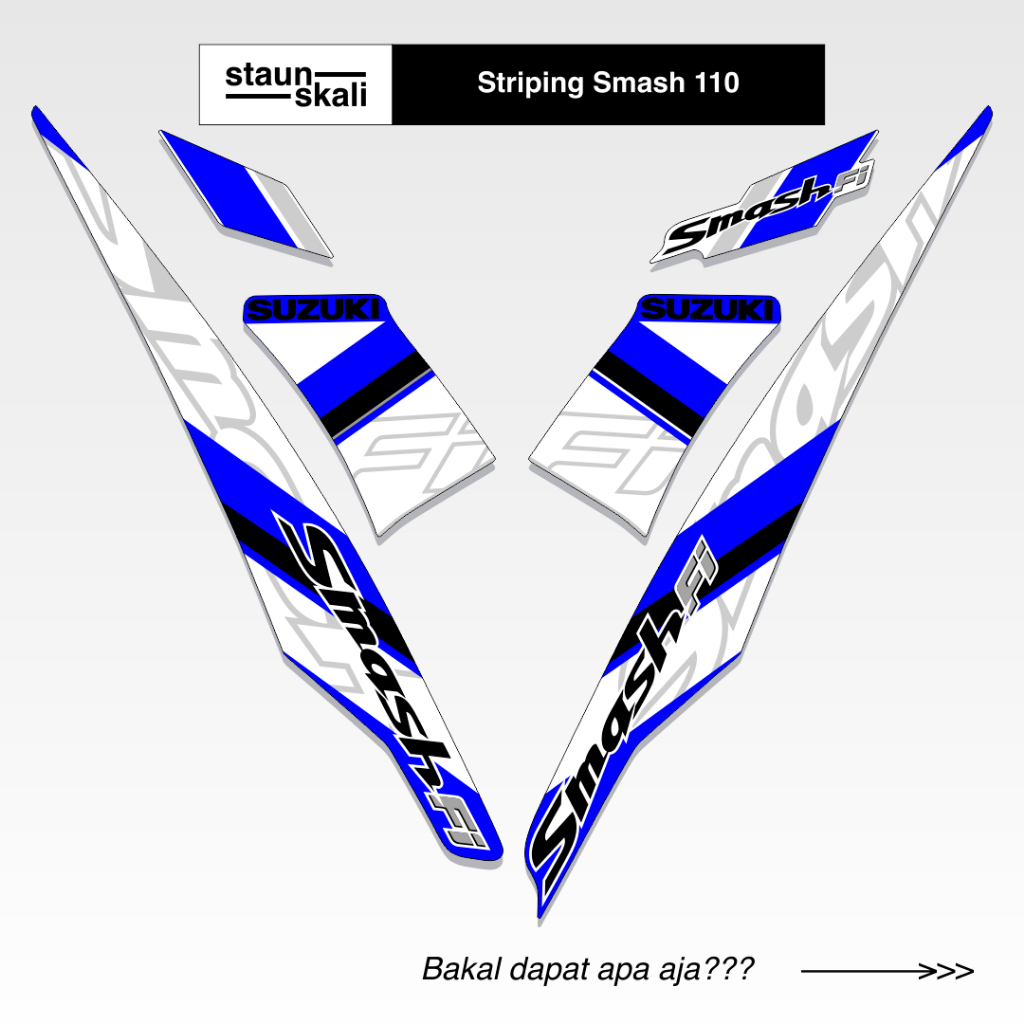 Striping Smash 110 FI New Variasi (5) Full Body