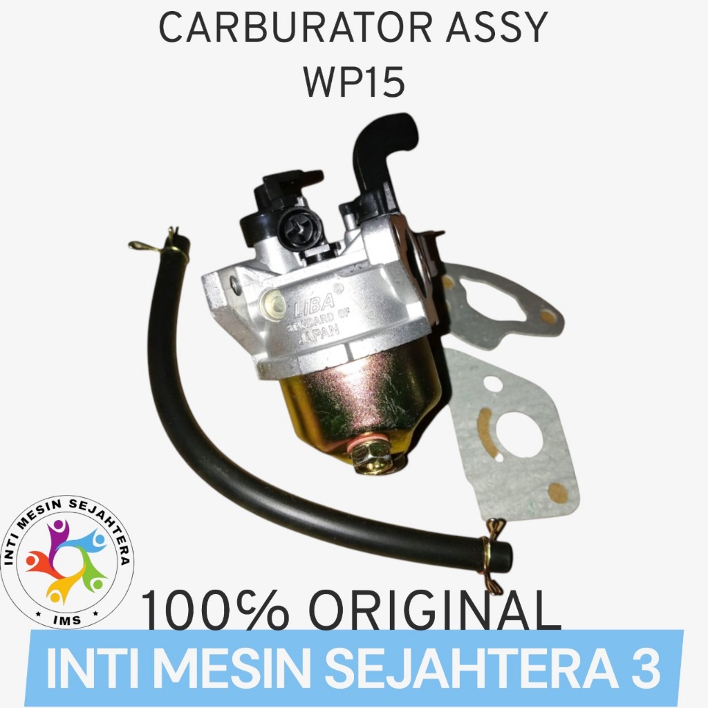WP15 Carburator Assy MESIN ROBIN  ORIGINAL ASLI