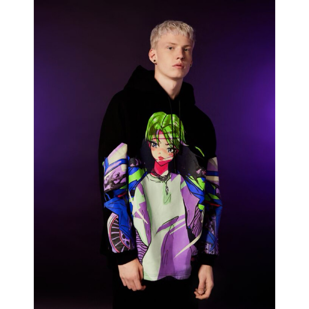 BILLIE EILISH BERSHKA HOODIE