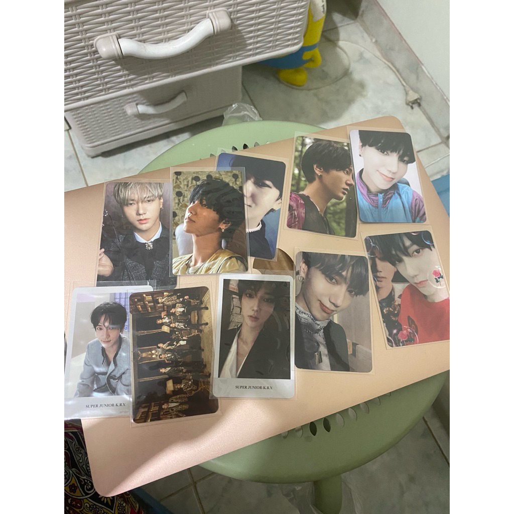 pc photocard yesung super junior suju