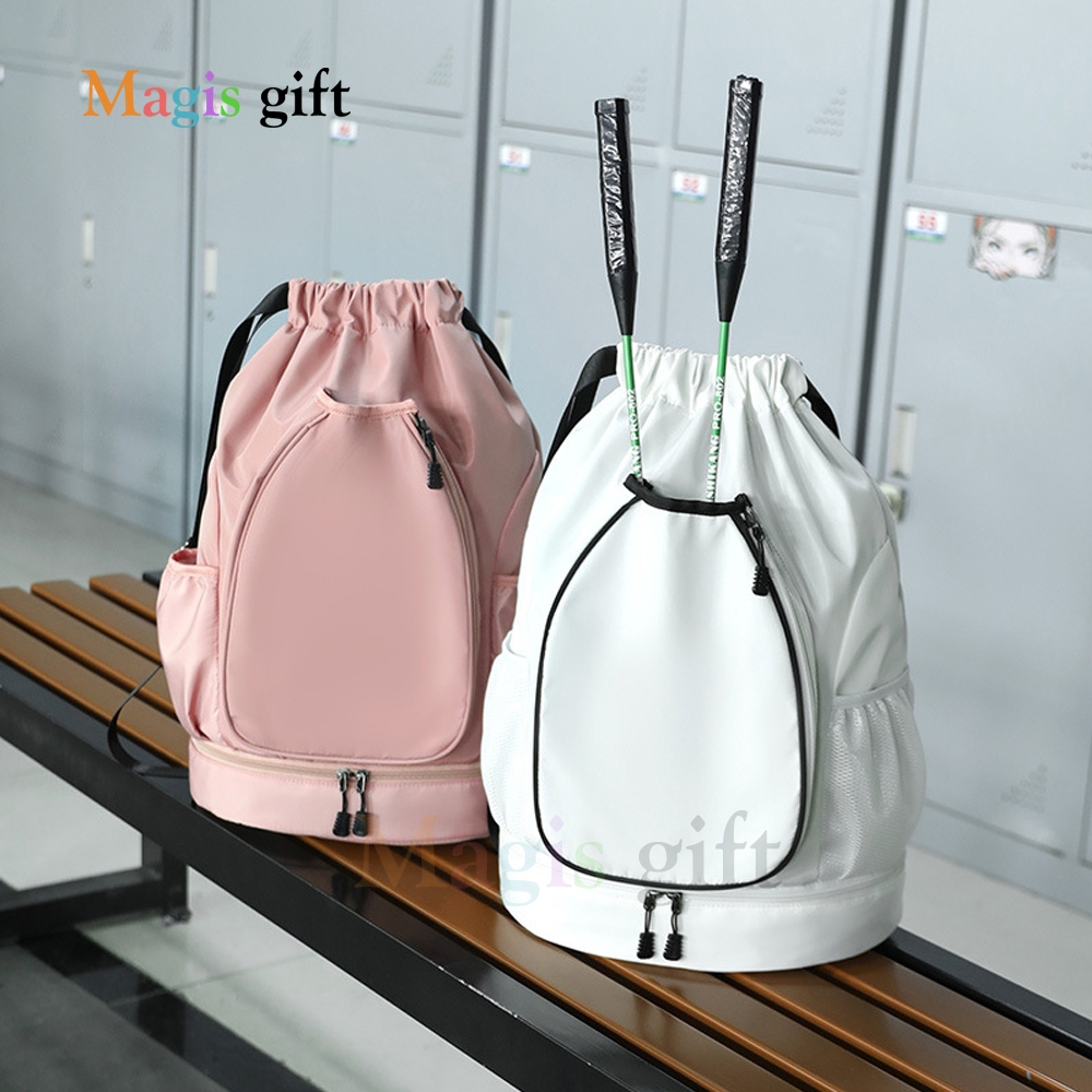 Badminton Pickleball Bag Waterproof Tas Raket Olahraga Wanita Pria Sporty Nyaman Backpacks Tennis Ta