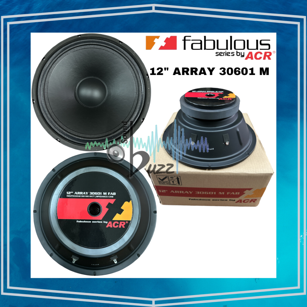 Speaker Fabulous Series by ACR 12" ARRAY 30601 M FAB Speaker Fabulous 12 inch Fabulous 30601