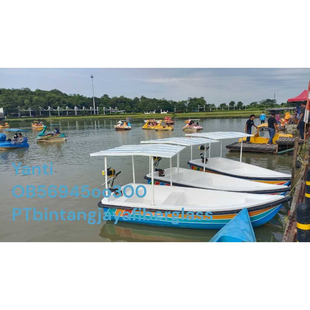 perahu fiber,sampan dayung,perahu mainan-pabrik langsung
