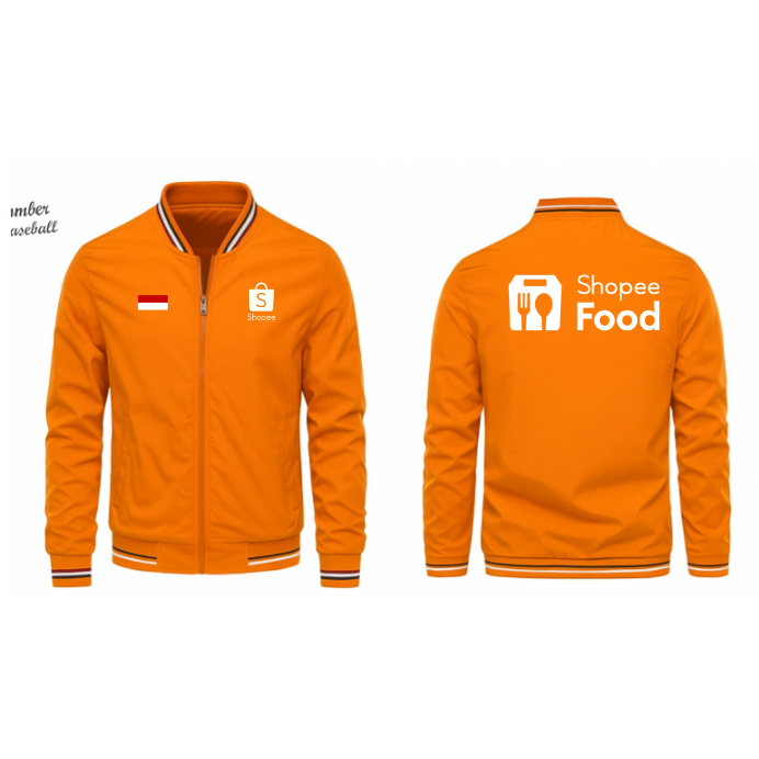 Jaket Shopeefood Ori  | Jacket Shoopee Food Driver Ojol Taslan