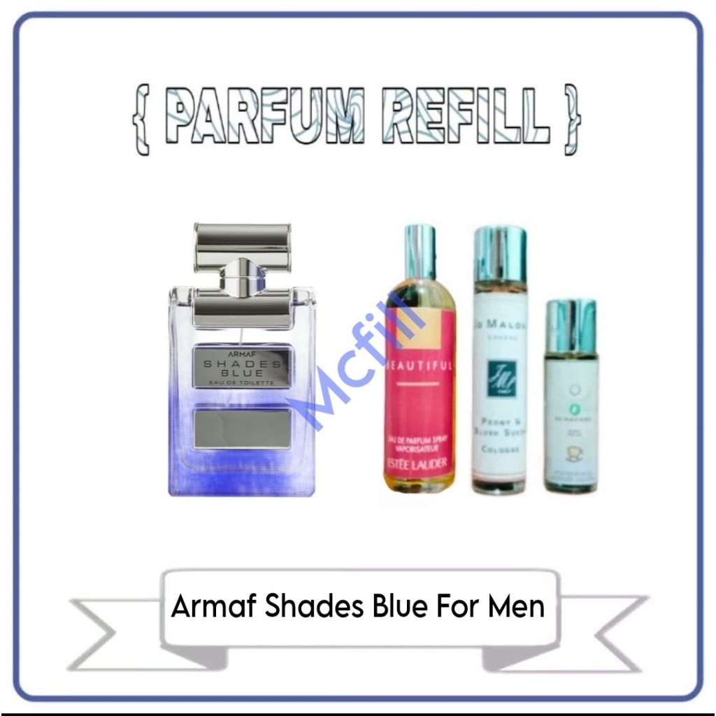 Parfum Refill Armaf Shades Blue For Men