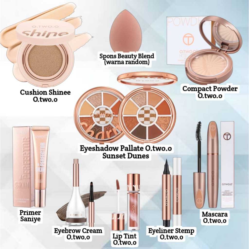 PAKET KOSMETIK O.TWO.O | PAKET KOSMETIK LENGKAP | PAKET SESERAHAN KOSMETIK MAKEUP