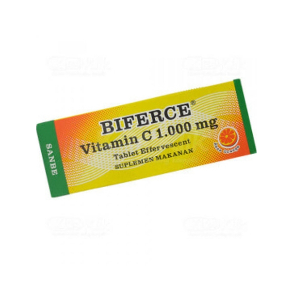 Biferce Box 10 Tablet Effervescent Vitamin C 1000 Mg