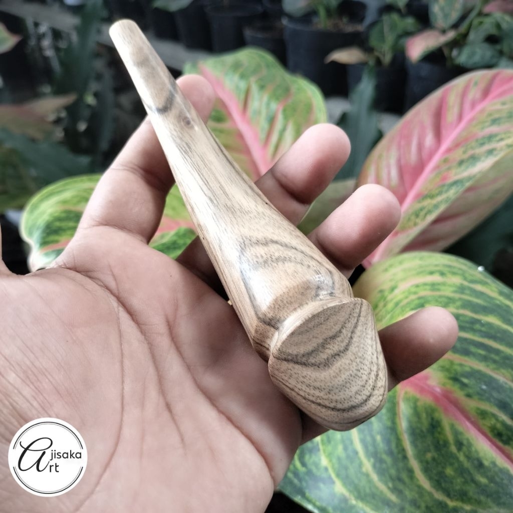 AJISAKA_ART | pipa once / once cangklong unik dan antik kayu sonokeling