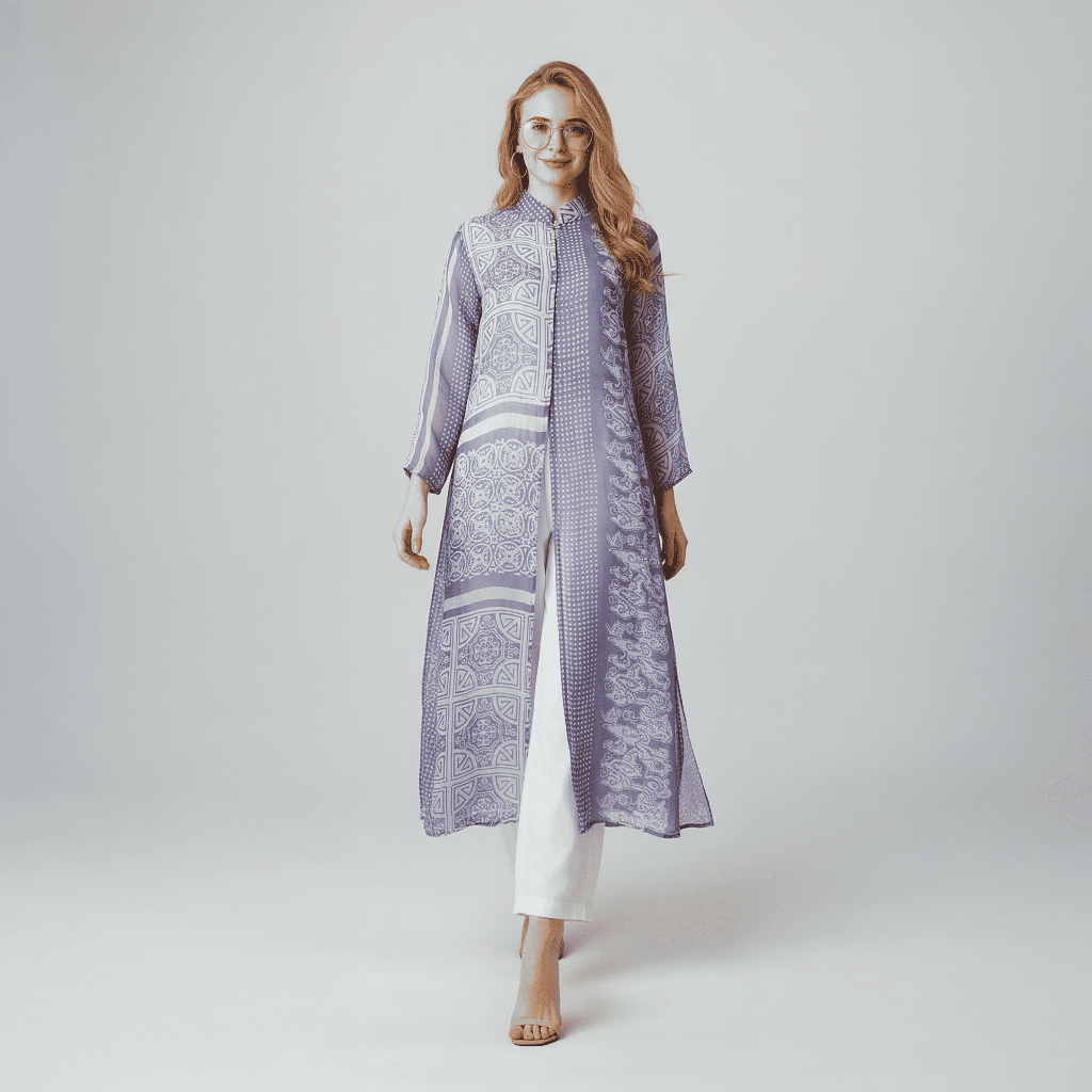 Vest Batik Panjang Premium - Vest Batik (Rompi)