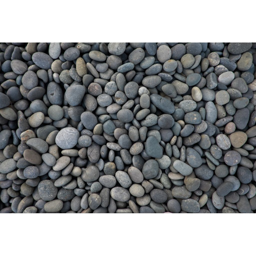 batu kecil dari kali 250g untuk hiasan pot bunga dan kolam ikan