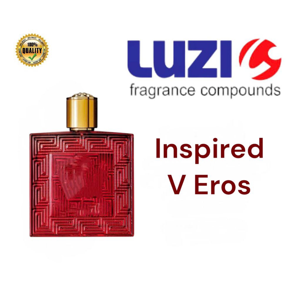 Parfum Inspired Eros Flame - Luzi Swiss Extrait de parfum - Mint Vanilla Cedarwood Patchouli - Vol 3