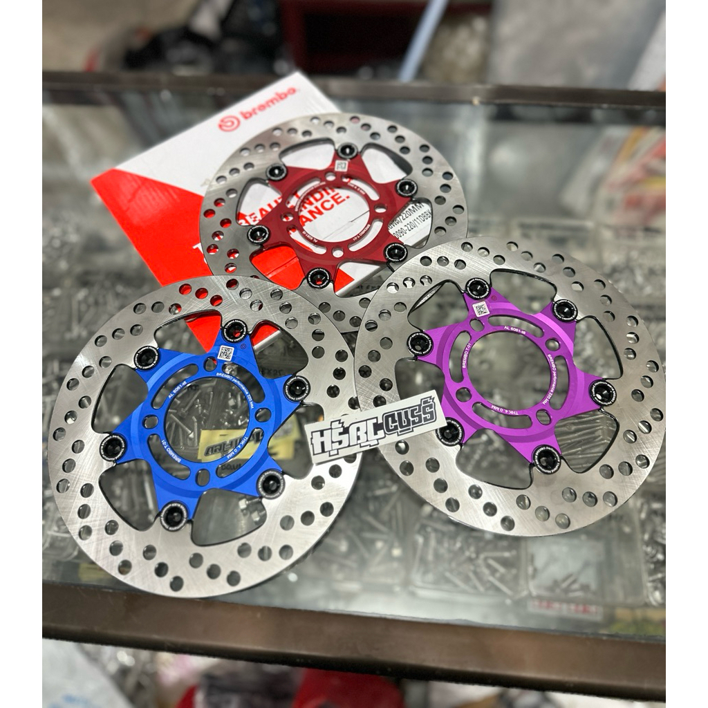 Disk piringan cakram brembo 220mm murmer