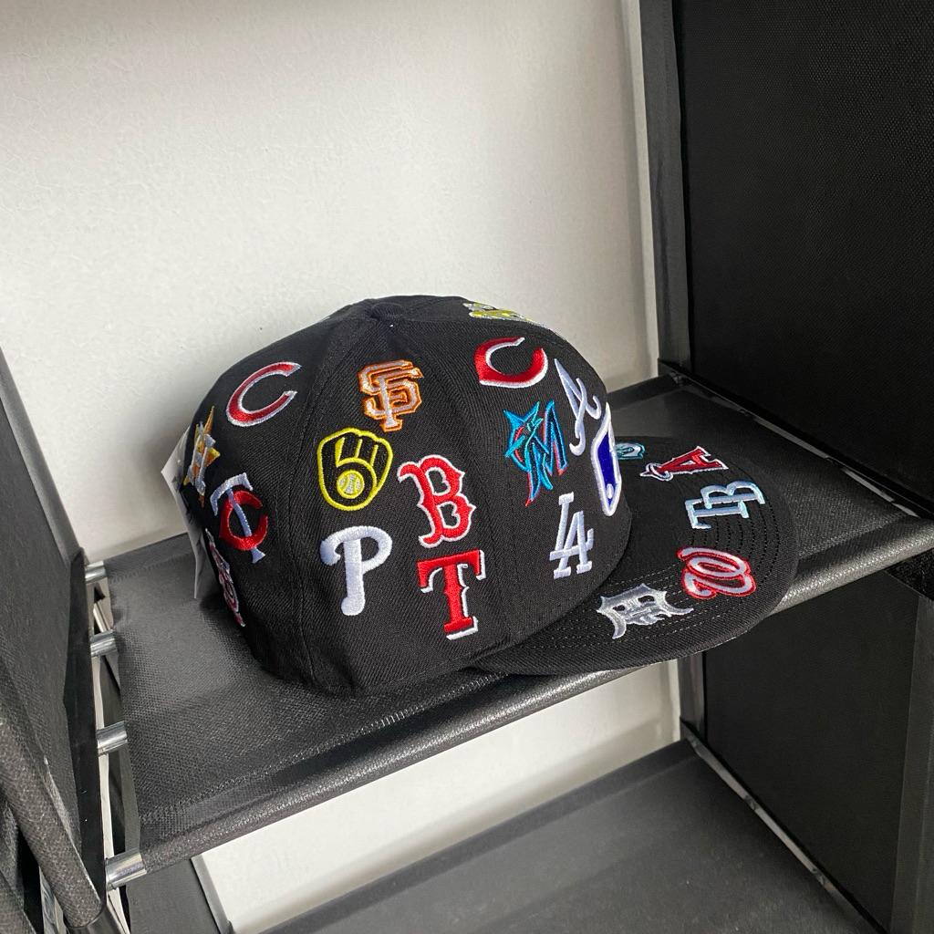 Topi Build Up Import MLB Full Bordir