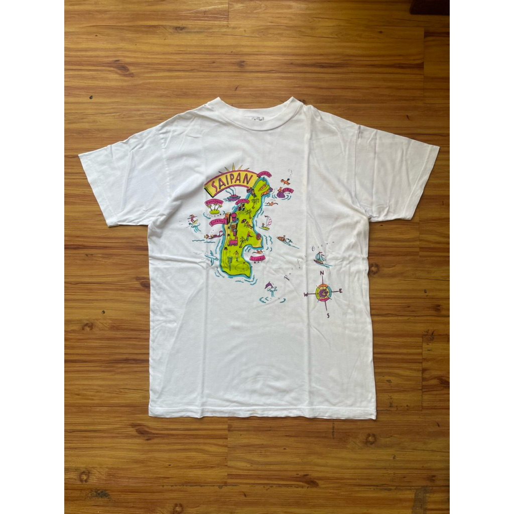 Kaos Vintage tee Guam Saipan