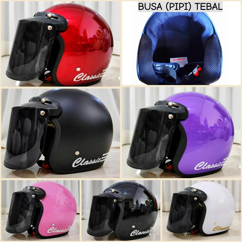 Helm Bogo Classic Standart SNi BUSA TEBAL MURAH 04