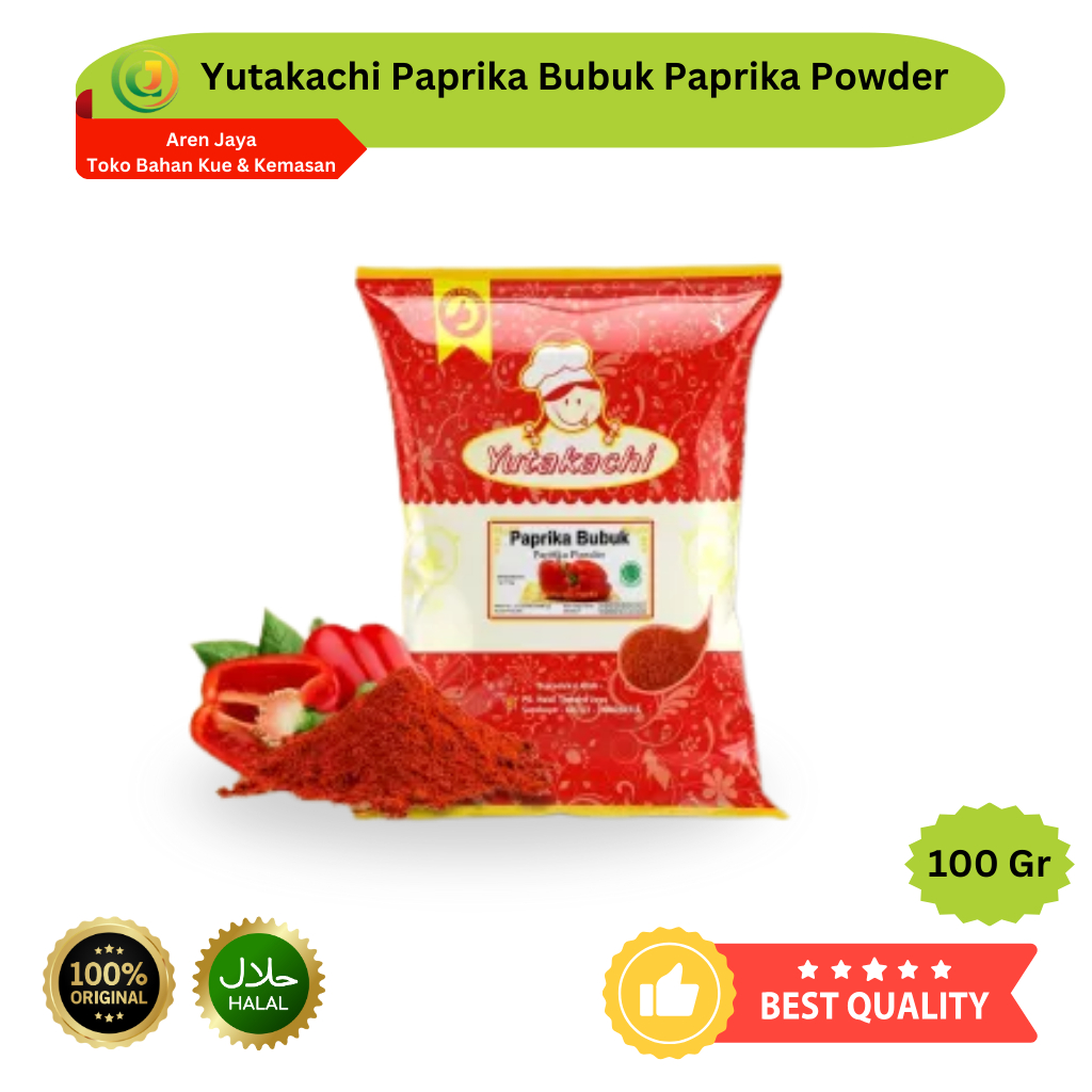Yutakachi Paprika Bubuk Paprika Powder 100 Gram Original