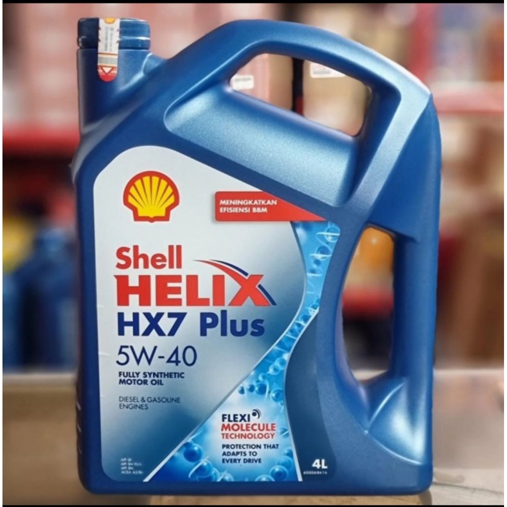 Oli Shell Helix Hx7 SAE 5w-40, 4LITER Original