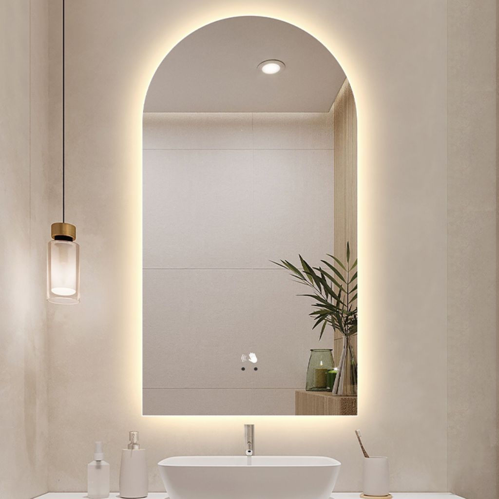 Cermin Touchscreen Kubah Polos 80x60