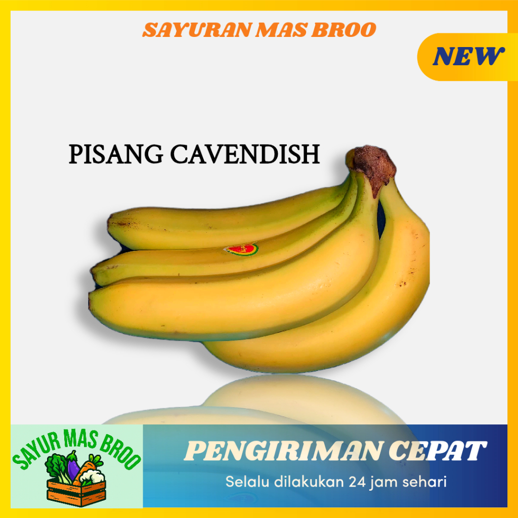 Pisang Cavendish Sunpride - Sayuran Mas Broo Palembang