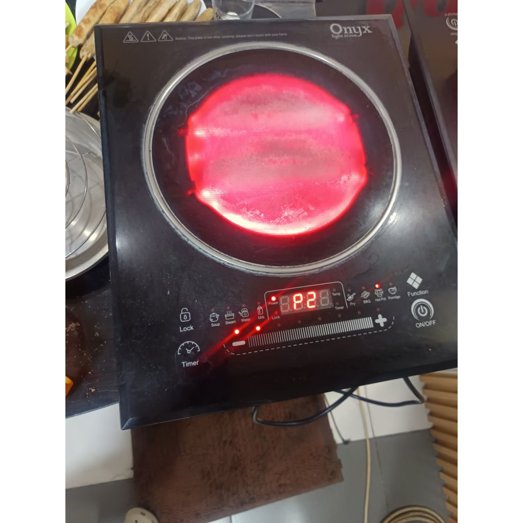 kompor listrik onyx light stove