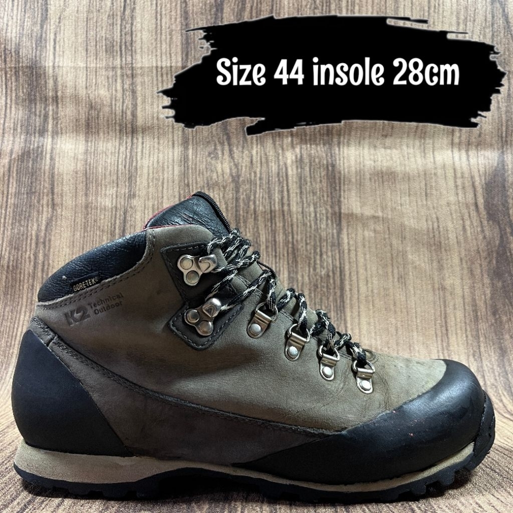 Sepatu Outdoor Gunung Hiking K2 Size 44