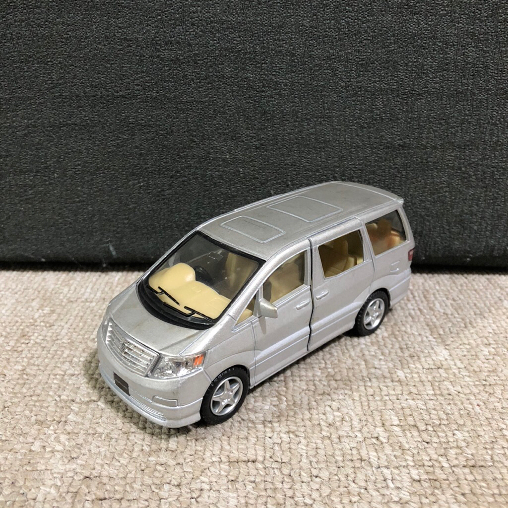 Kinsmart 2005 Toyota Alphard Silver JDM