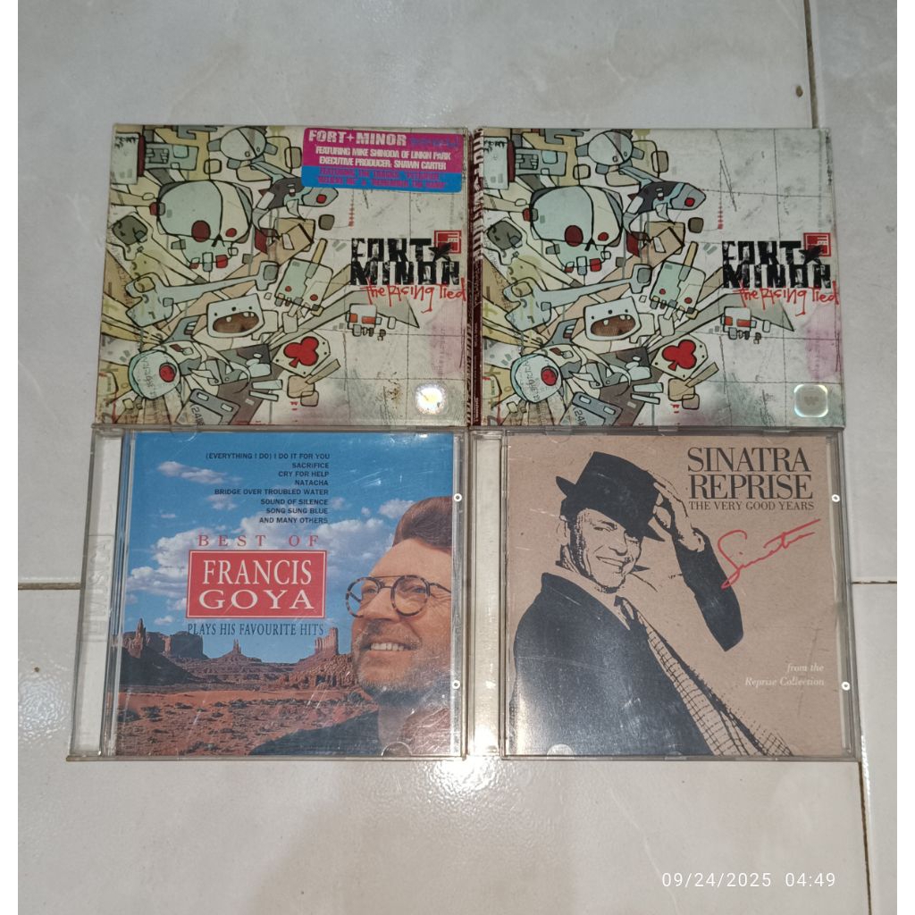 cd FORT MINOR-The Rising Tied (1) / FORT MINOR-THE Rising Tied (2) / Best Of FRANCIS GOYA Plays His 