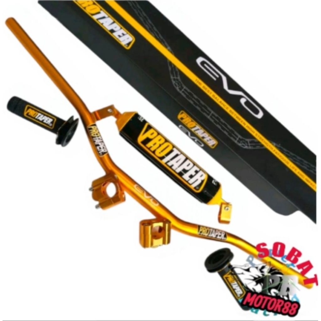 Stang/stir fatbar protaper evo stang set raiser plus busa palang set handgrip protaper motor Crf KLX