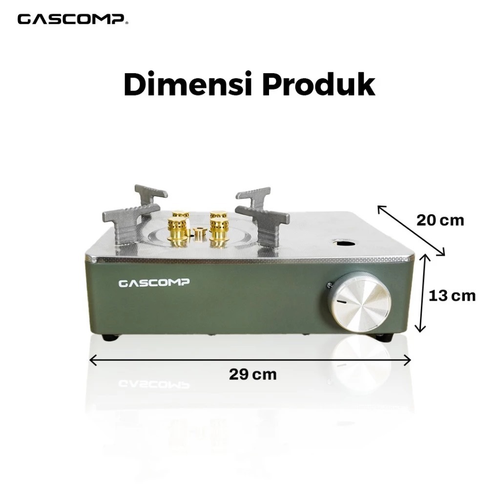 KOMPOR PORTABLE GASCOMP BCS-01
