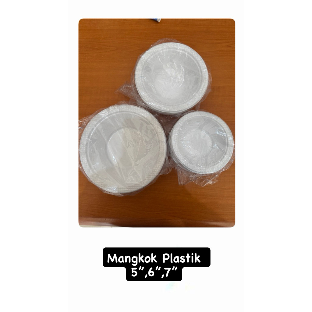 Mangkok plastik sekali pakai