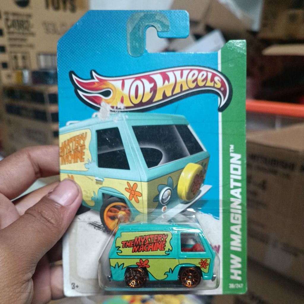 Hot wheels the mystery machine