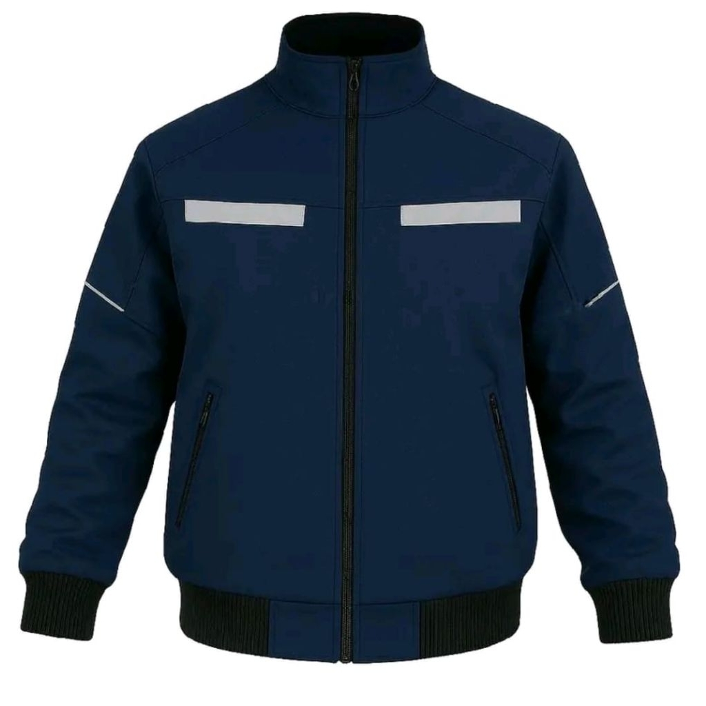 jaket bomber zipper jaket parasut motoran pria waterproof big size kekinian