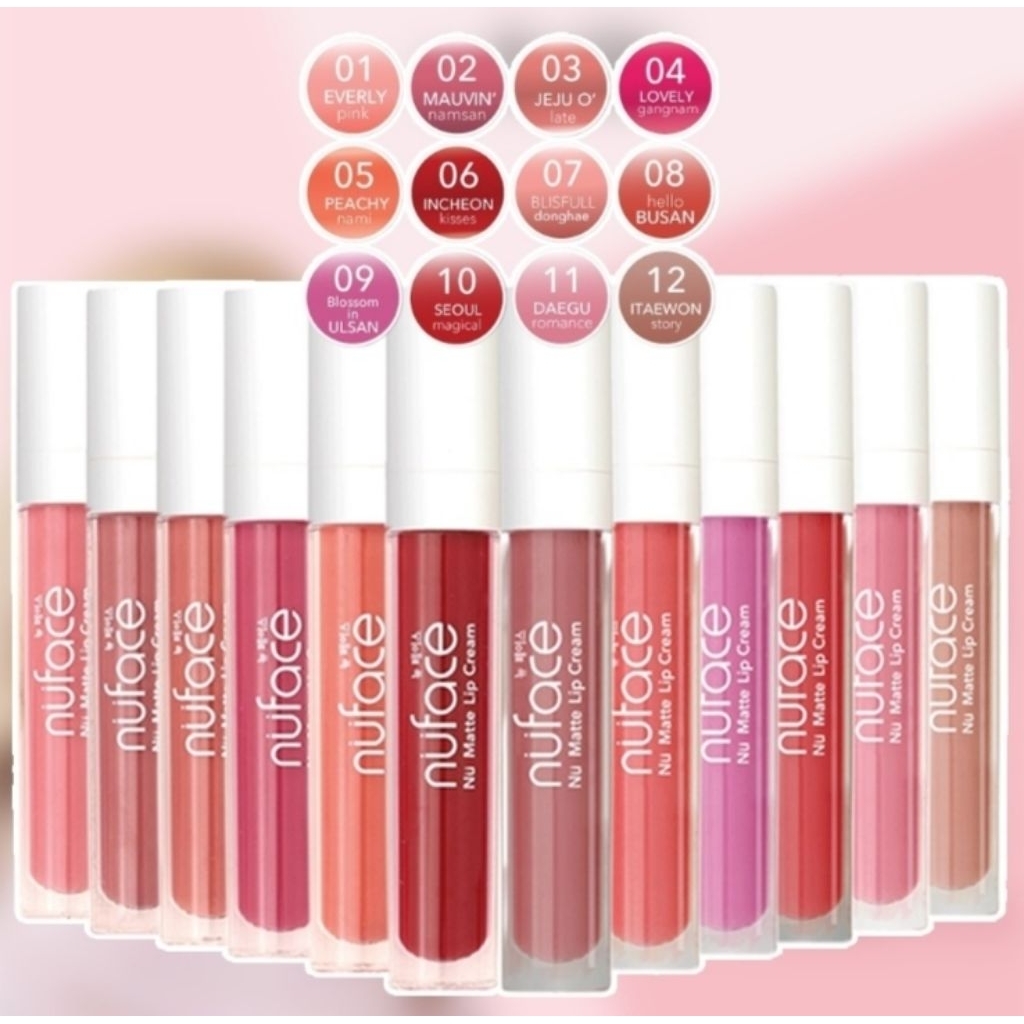 NU face NU matte lip cream