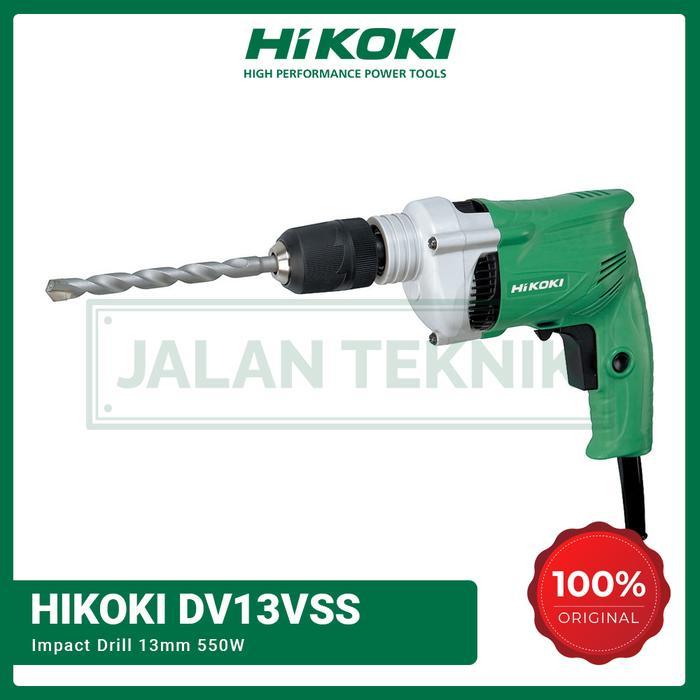 Bor Tangan 13mm Impact Drill Hitachi 13VSS Hikoki DV13VSS