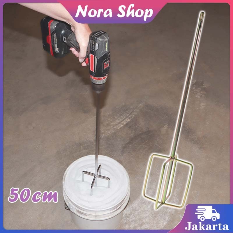 50cm Mata Bor Mixer Pengaduk Adonan / Pengaduk Adonan Stainless / Mata Bor Mixer Pengaduk Adonan