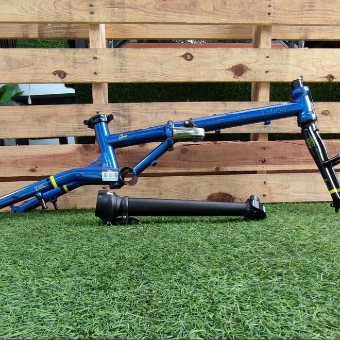 FRAMESET FNHON GUST 16INCH SAPPHIRE - FRAME SEPEDA LIPAT