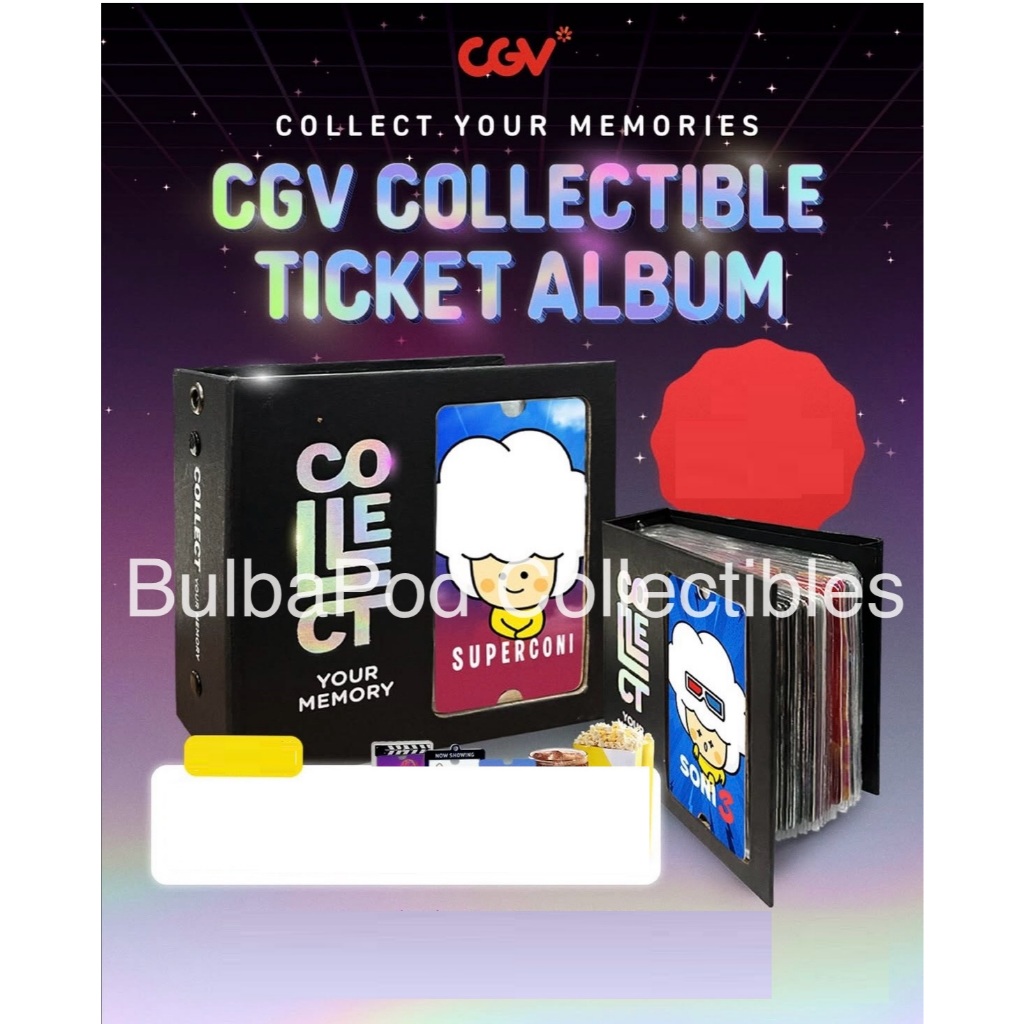 CGV Official Collectible Ticket Album