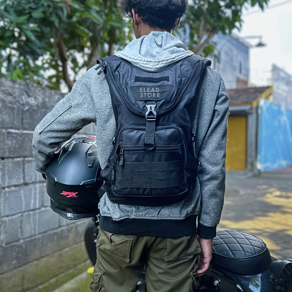 Elead Ostra - Tas Punggung Sepeda Gowes Kecil Pria Tactical - Tas Hydropack Trail Adventure Trabas